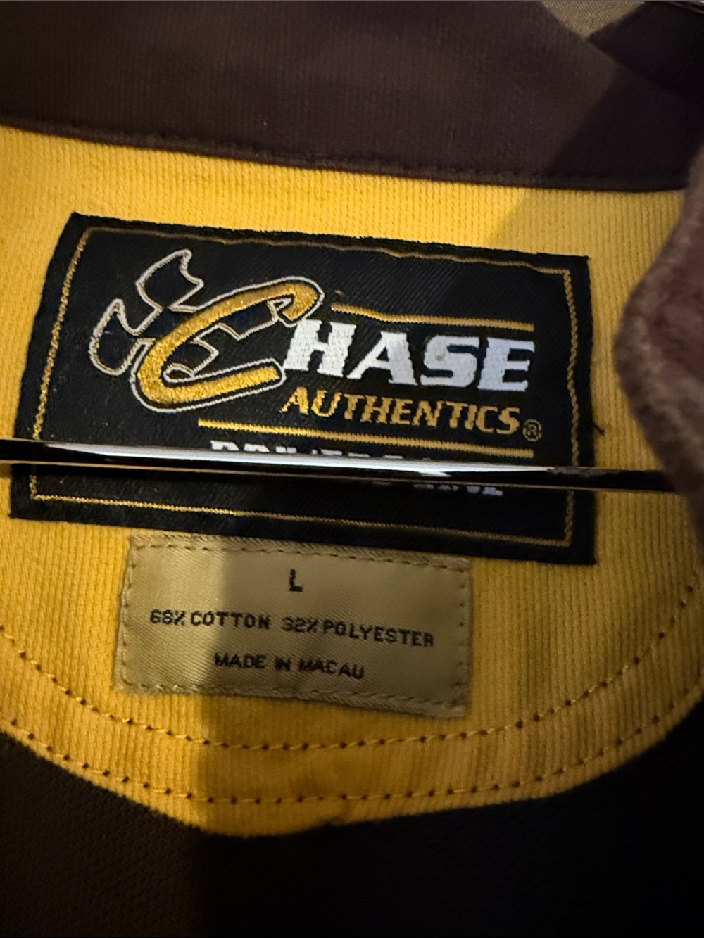 Chase Authentics UPS Brown Short Sleeve Racing Shirt - Picture 7 of 9